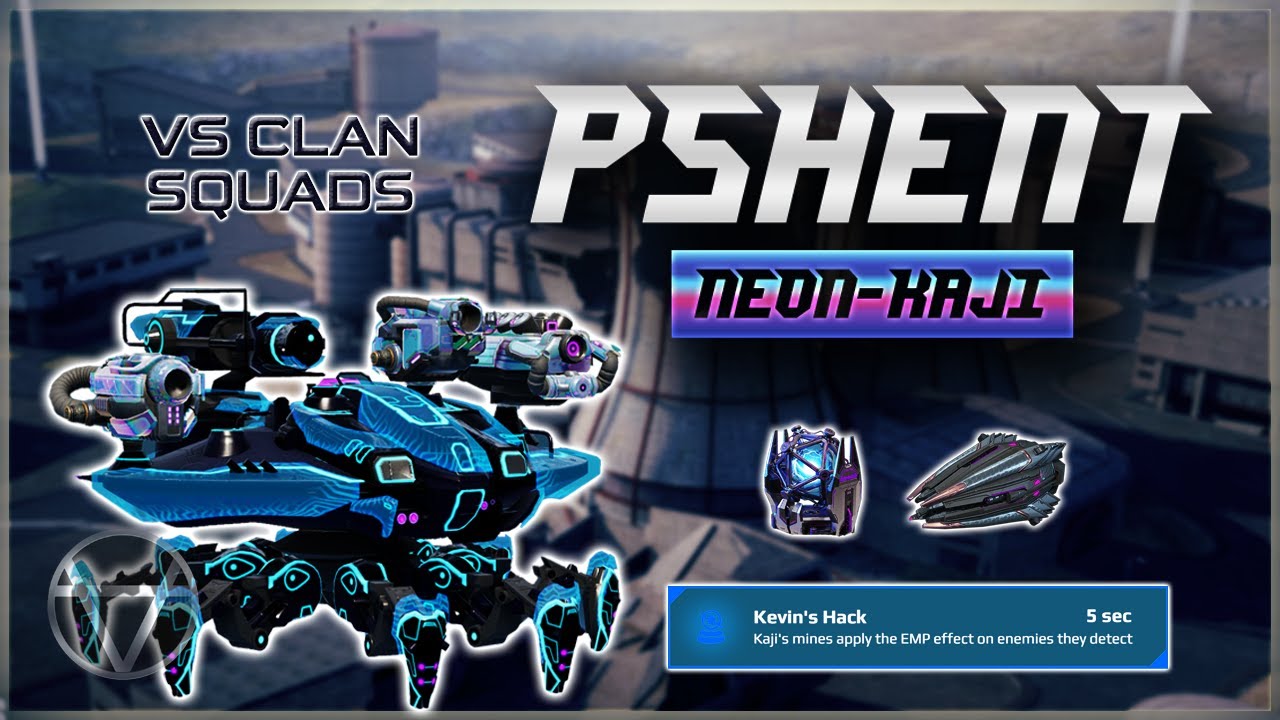 Pshent Kaji VS Clan Squad – Mk3 Gameplay | War Robots