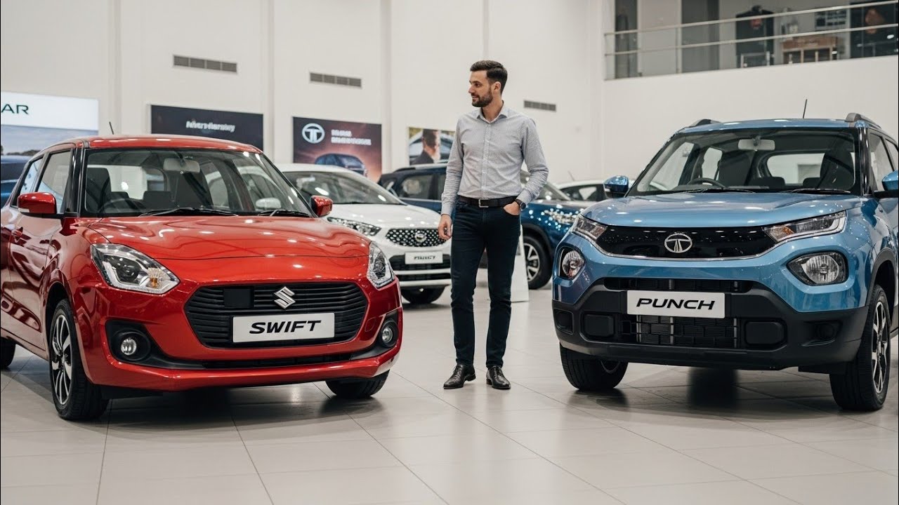 New 2025 Maruti Suzuki Swift vs New 2025 Tata Punch | Finally launched!!