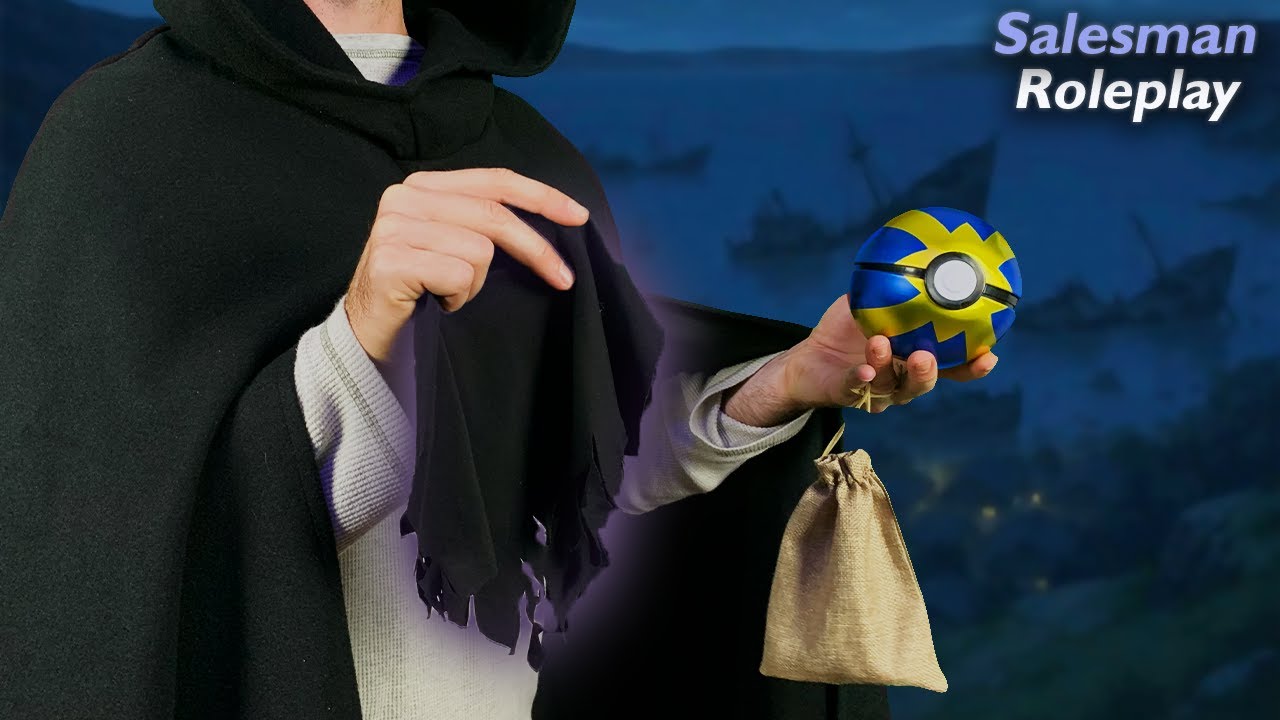 [ASMR] SHADY Pokémon Salesman RETURNS to Sell You Held Items🌙 | Roleplay