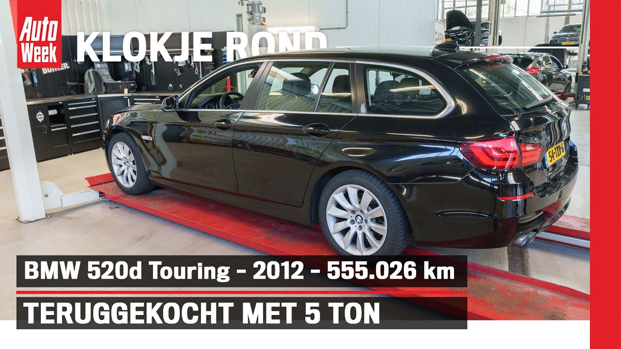 BMW 520d Touring – 2012 – 555.026 km - Klokje rond
