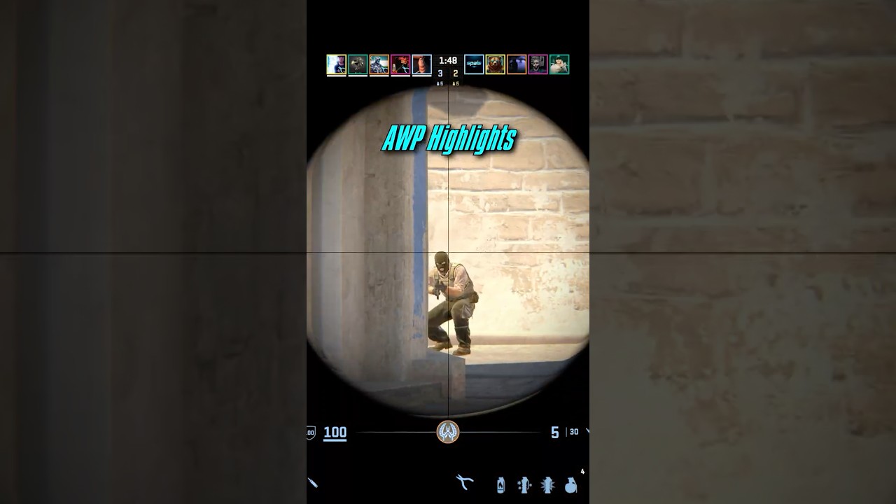 AWP Highlights  #cs2 #counterstrike #csgoclips #csgo #gaming #csgomoments