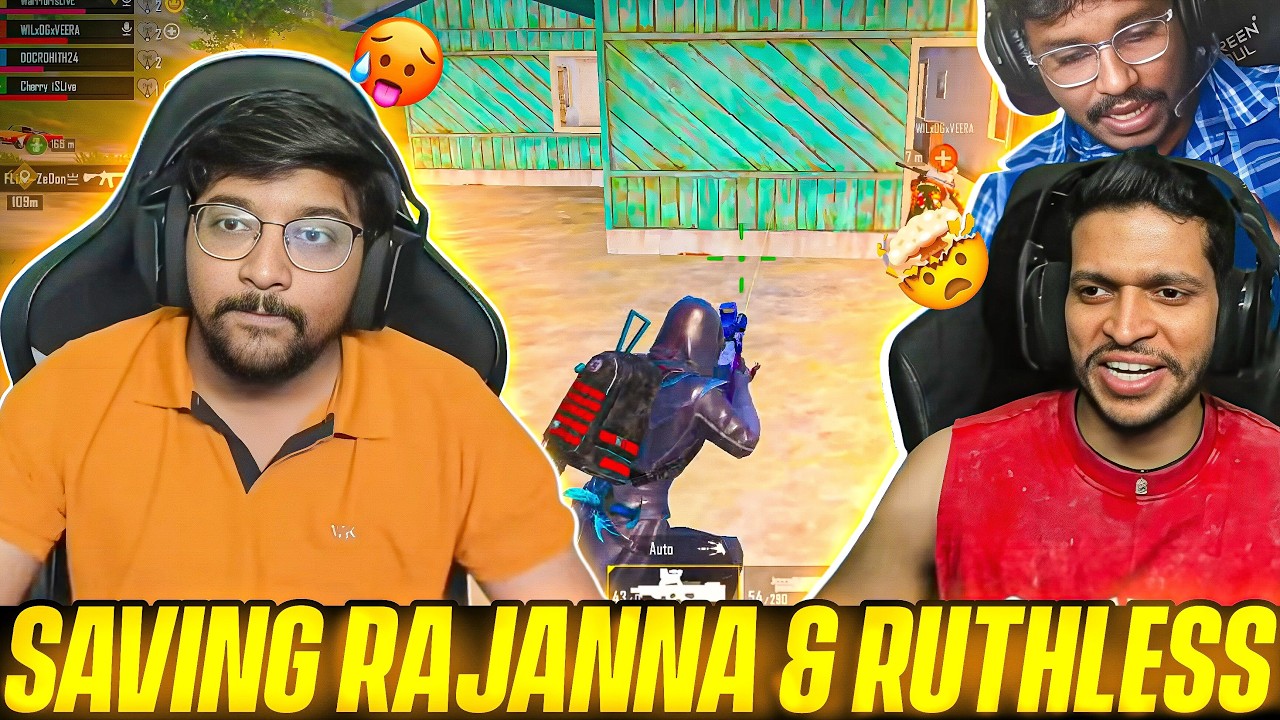 Saving RajAnna & Ruth Mama 🔥 | 100% Fun 😂 | @UnqGamer @ImRuthlessceopubg #highlights