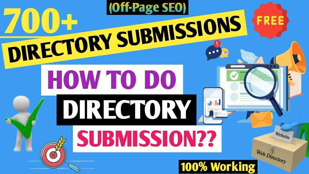 How to do Directory Submission to Your Site | Off- Page SEO | 700+ Free Directories | 100% Working