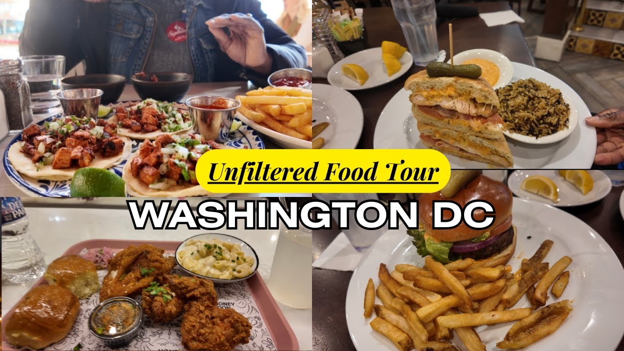 WASHINGTON DC IN 3 DAYS PART 2 | UNFILTERED FOOD TOUR