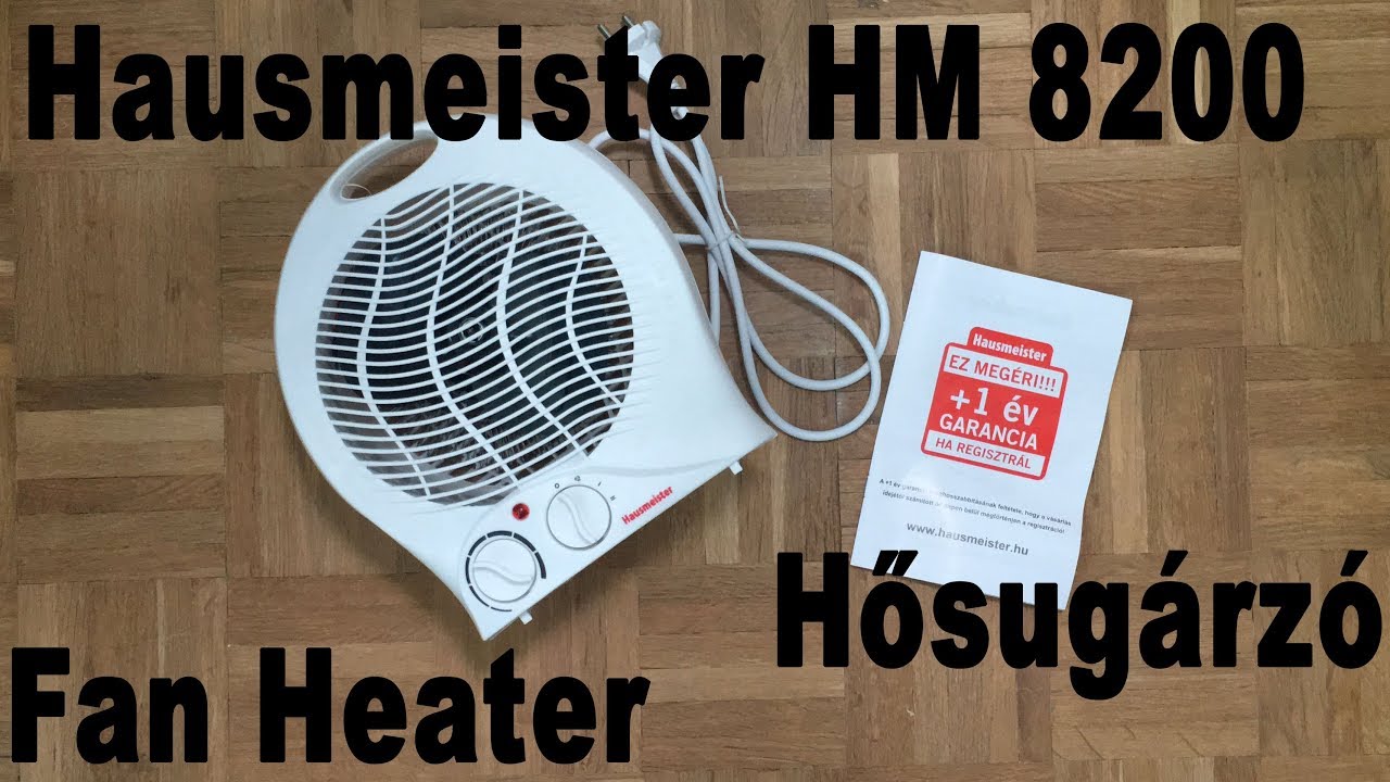 Hausmeister  Fan Heater  HM 8200