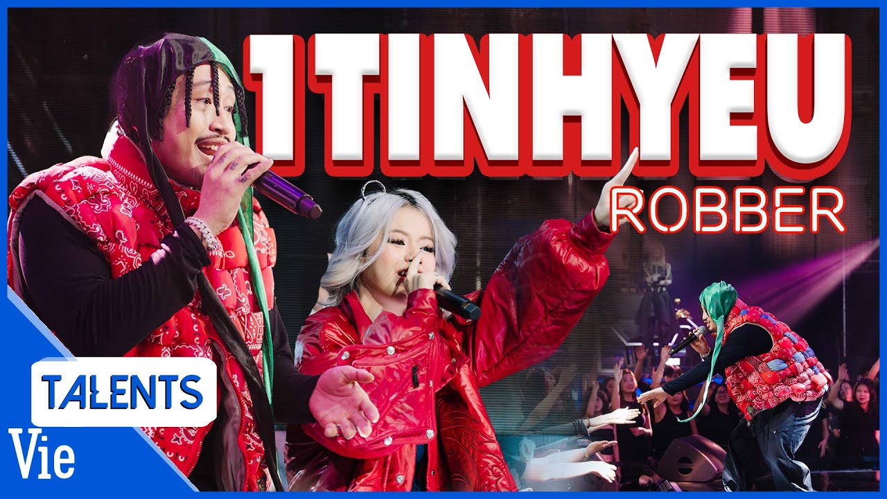 Robber unlock bản thân với bản rap catchy 1TINHYEU kết hợp cùng Young Puppy | Rap Việt Live Stage