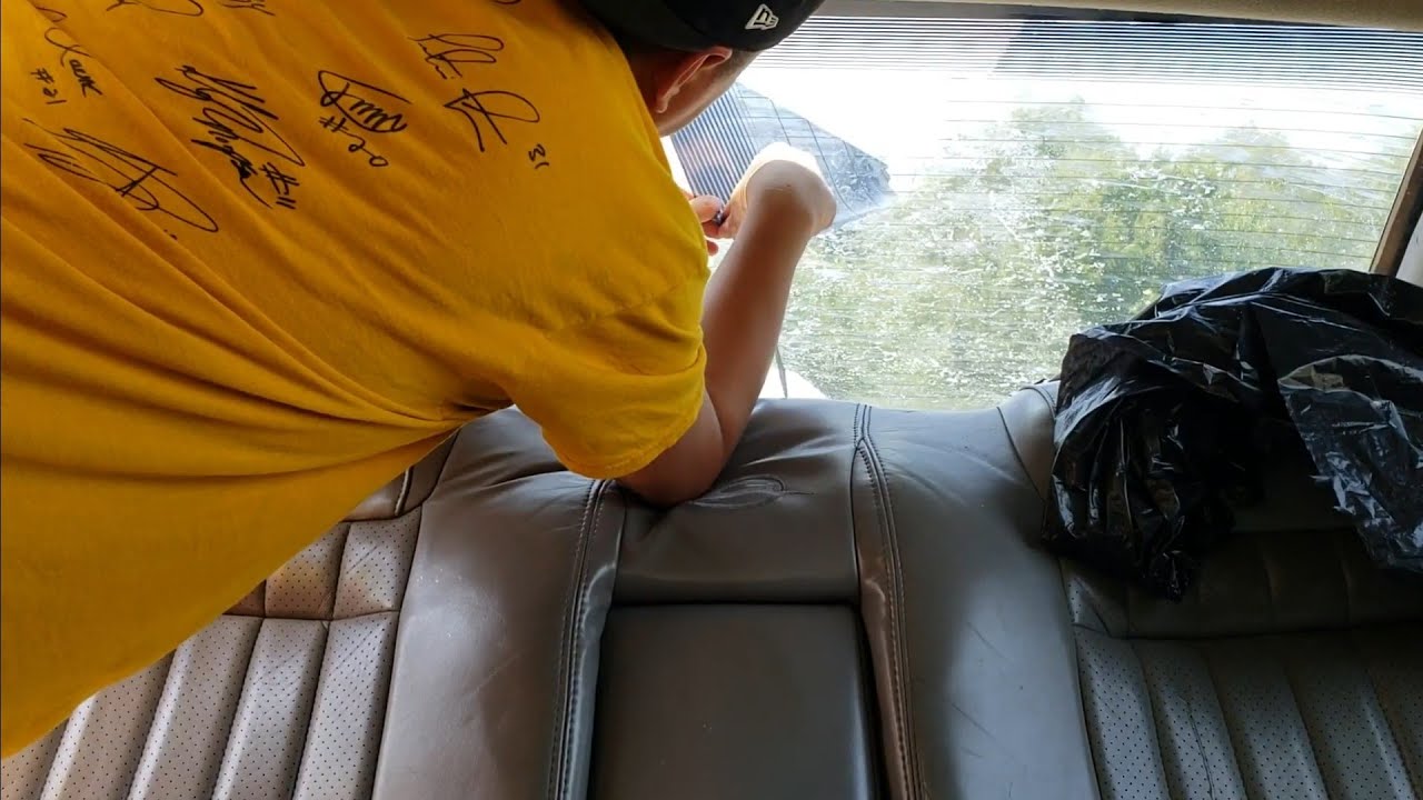 Removing Tint From Windows With a Plastic Bag Life Hacks
