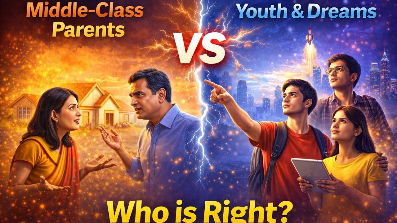 🙁 మధ్యతరగతి తల్లిదండ్రులు  VS  😎 యువత కలలు  -  ఎవరు సరైనవారు ❓