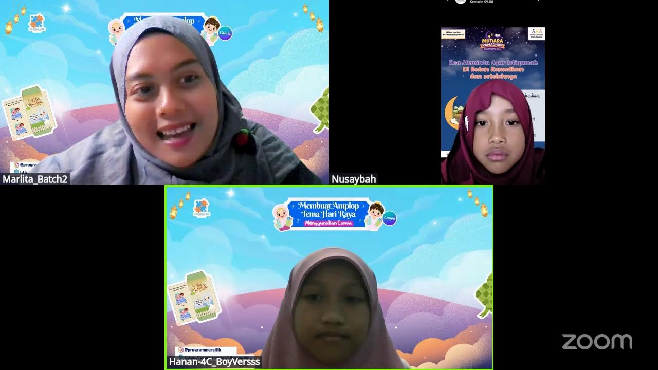 membuat amplop lebaran canva