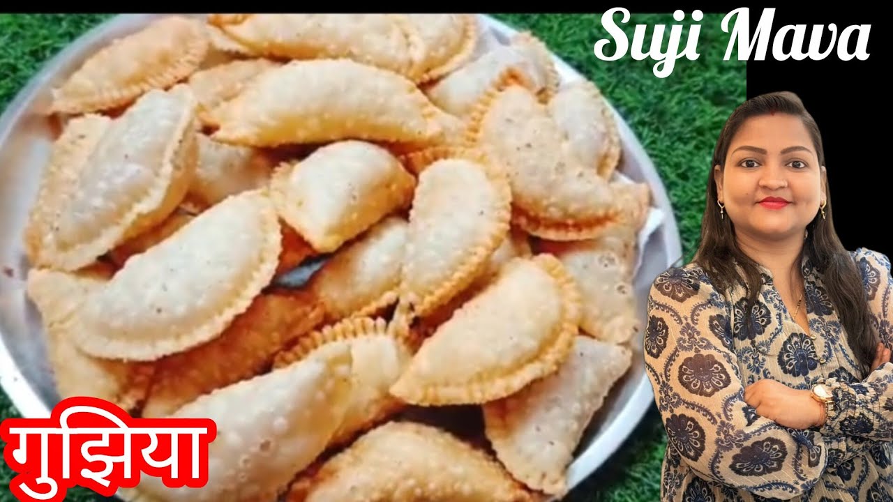 Suji Mawa Gujhia । Diwali special।।हलवाई से भी बेहतर खस्ता गुजिये इन सीक्रेट टिप्स के साथ​।