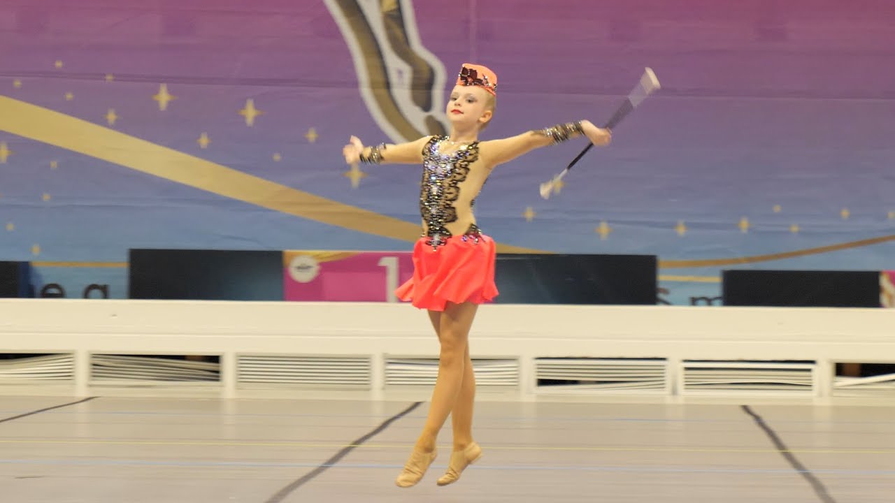 Majorettes *JES TEAM Jeseník* - solo BATON cadets - XX European Majorette Championship - Monza 2025