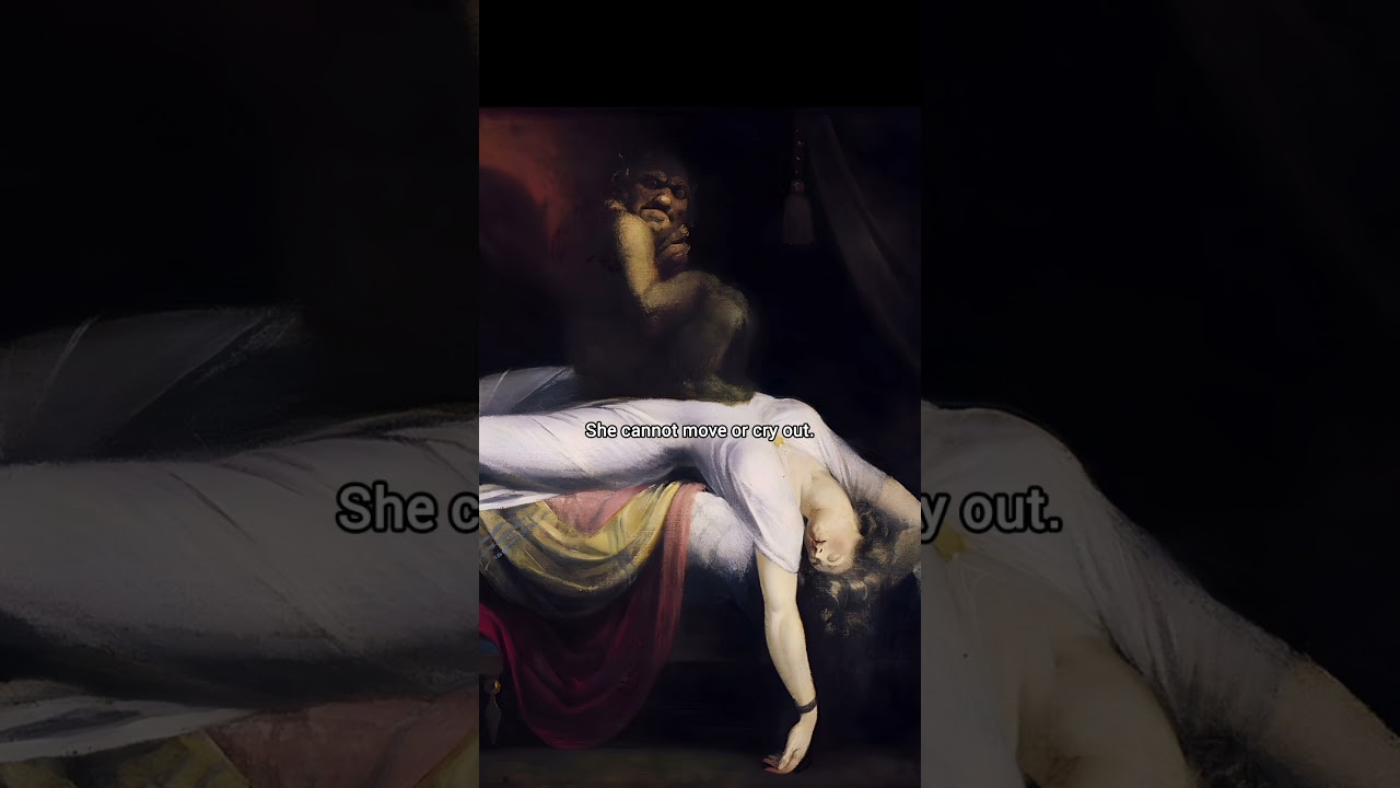 The Nightmare painting by Henry Fuseli #art #painting #horror