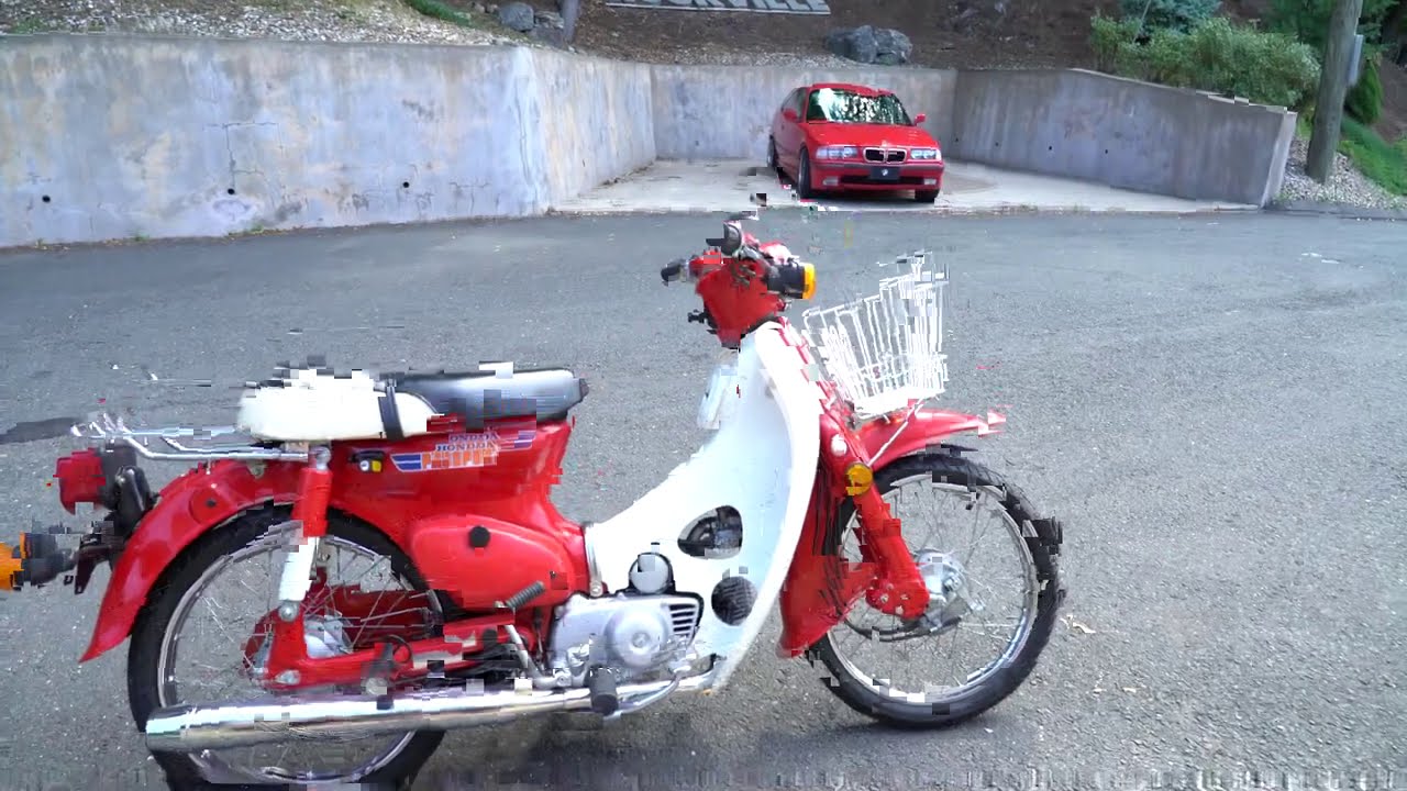 1981 Honda C70 Passport Scooter