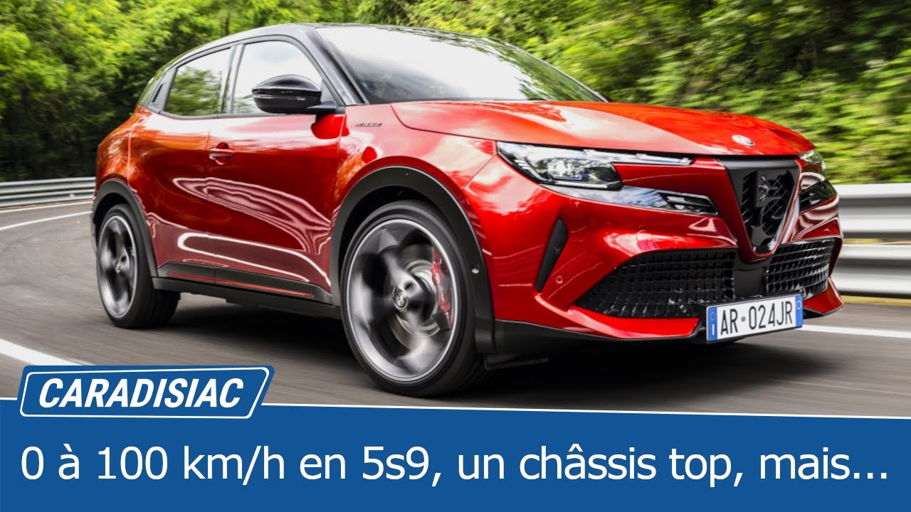 Essai Alfa Romeo Junior Veloce : un SUV électrique de 280 ch plaisant mais aux défauts rédhibitoires