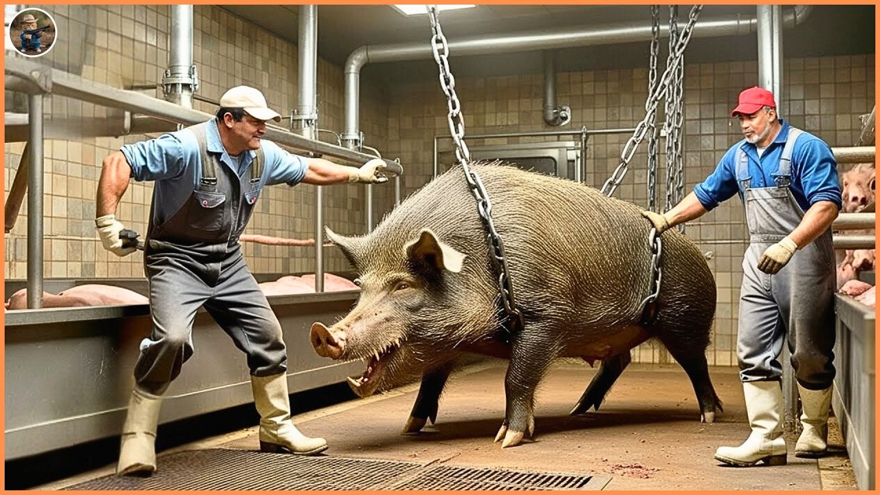 The Dark Truth of the Largest Wild Boar Processing Factory – What They Hide | Processing Factory