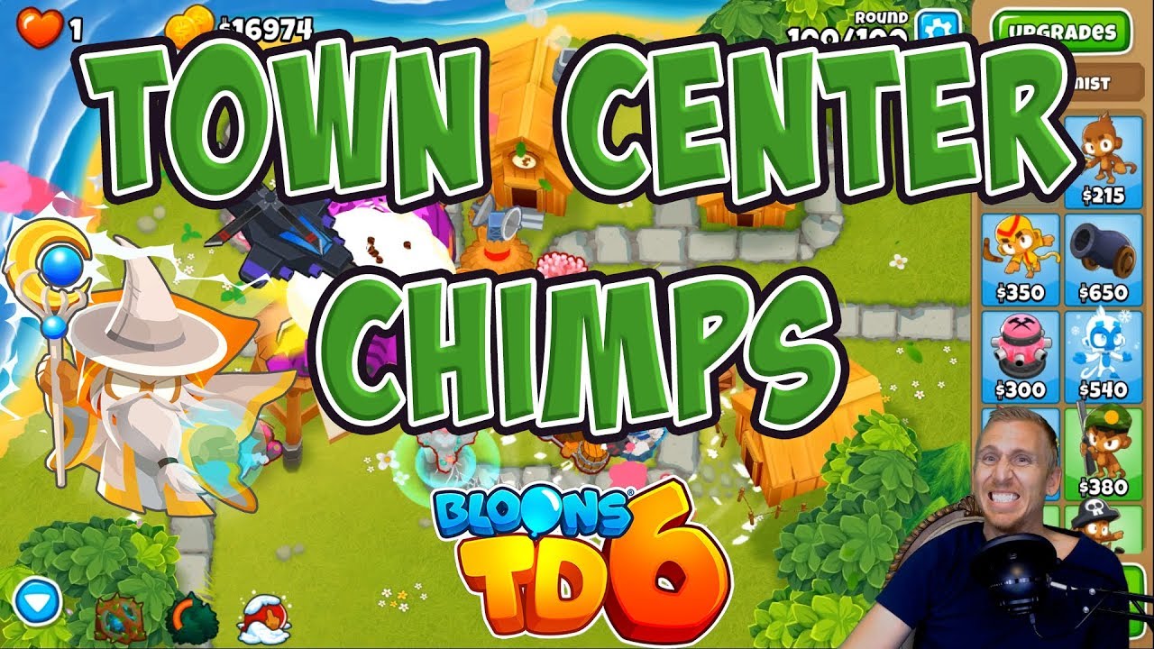 Bloons TD 6 - Town Center CHIMPS Walkthrough