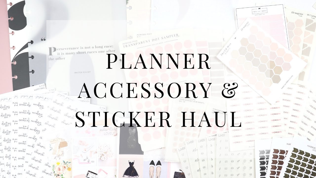 Planner Accessory Haul