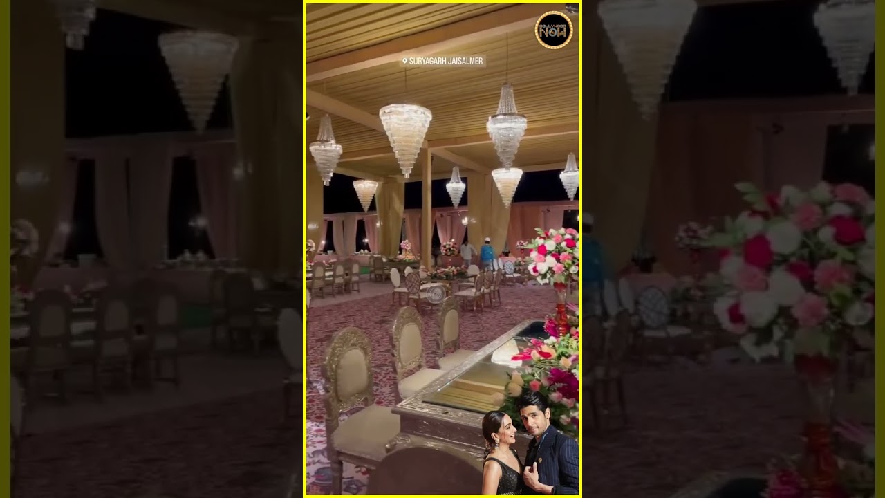 Sid Kiara's Wedding Preparation Videos | Check Out Wedding Venue Suryagarh #sidkiara
