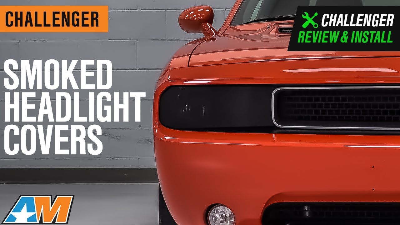 2008-2014 Challenger Smoked Headlight Covers Review & Install