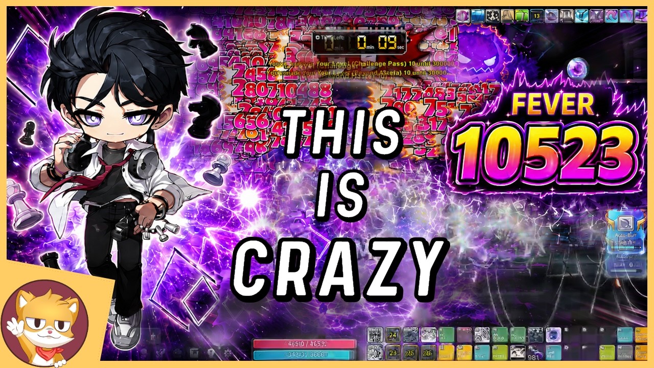10 000 монстров за 3 минуты! | Новое событие в MapleStory и ремастер Kinesis
