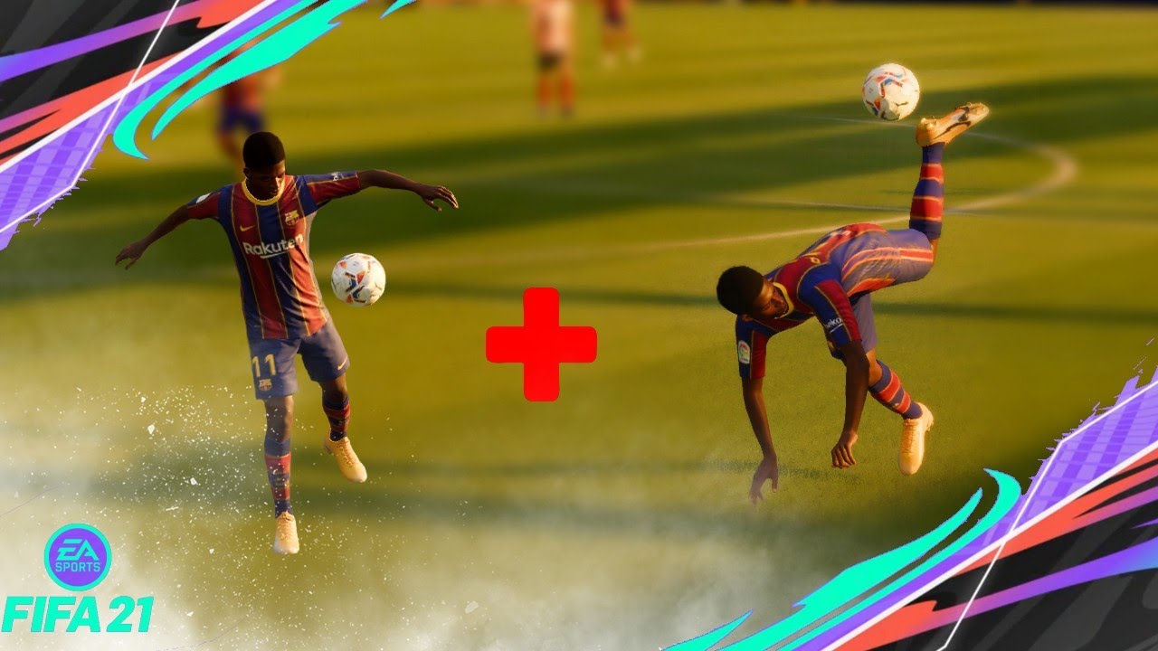 FIFA 21 TUTORIAL| HOW TO DO GIANT LACE FLICK + SCORPION KICK COMBO
