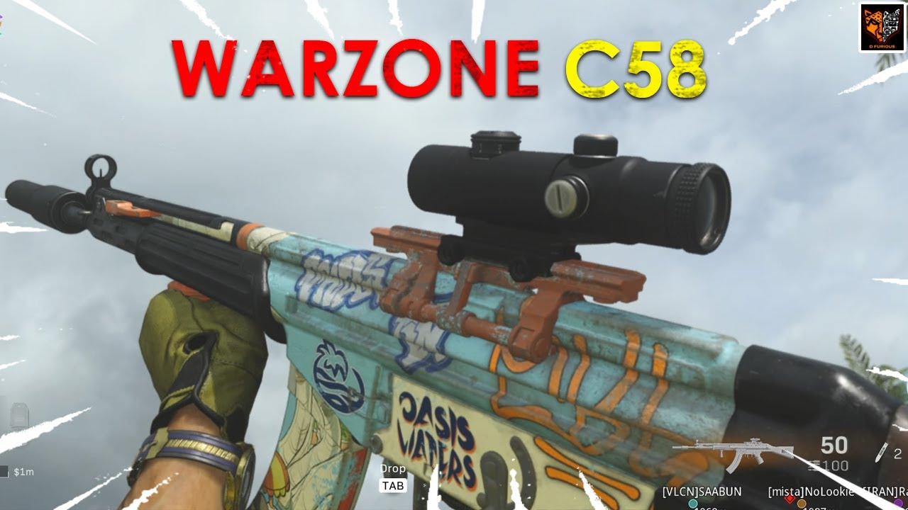 C58 Class Setup slaps harder than Smith | Warzone Rebirth Island