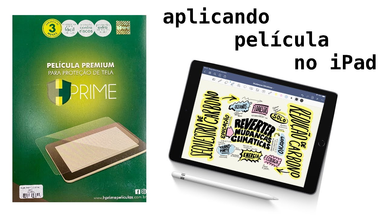 Como aplicar a película da HPRIME