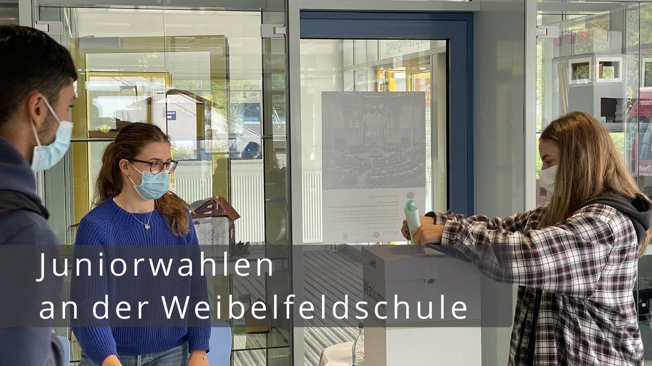 Juniorwahl 2021 an der Weibelfeldschule
