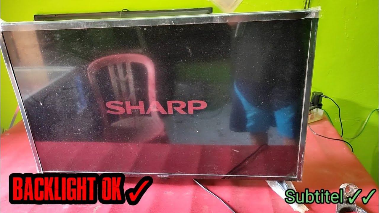 How to fix LED tv stuck On Logo Then Blank | Sharp LC32