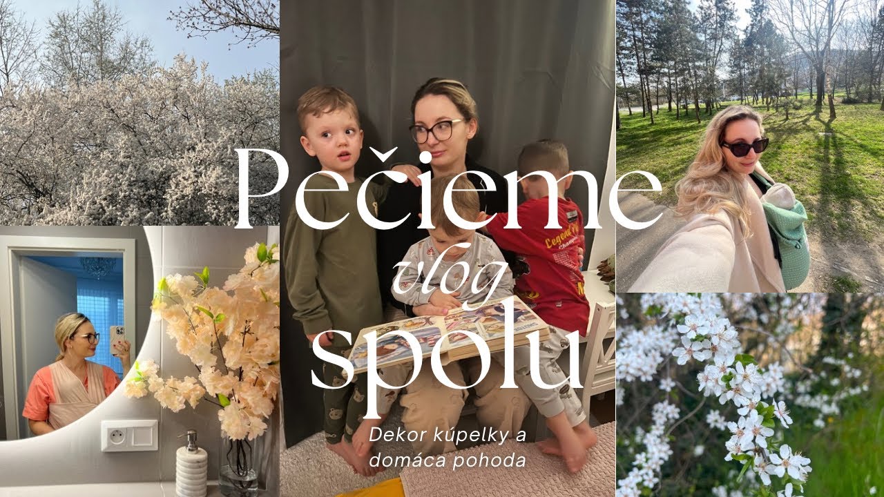 Poďte so Mnou Zariadiť Kúpelku & Pečieme s Deťmi | VLOG | PauliBeauty