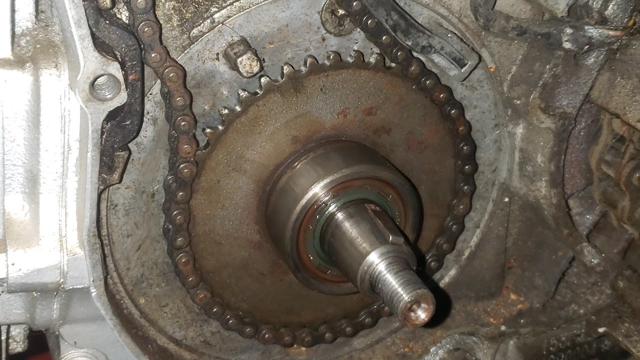 Bendix dañado en moto china 110 cc
