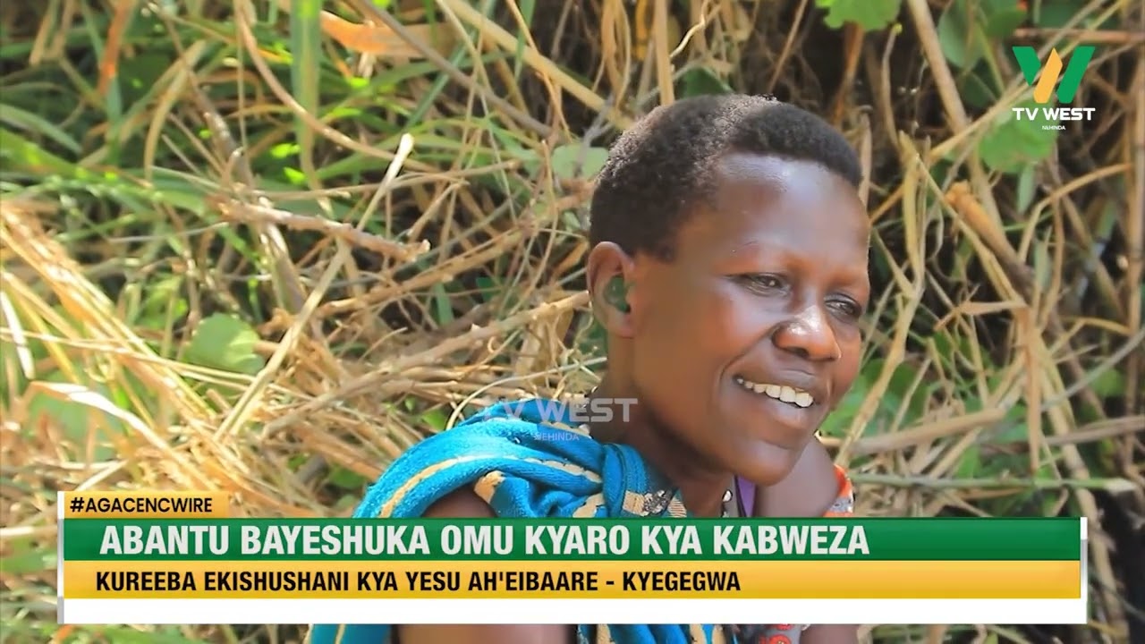 Agacencwire: Abantu baayeshuka Kabweza kureeba ekishushani kya Yesu ah'eibaare - Kyegegwa