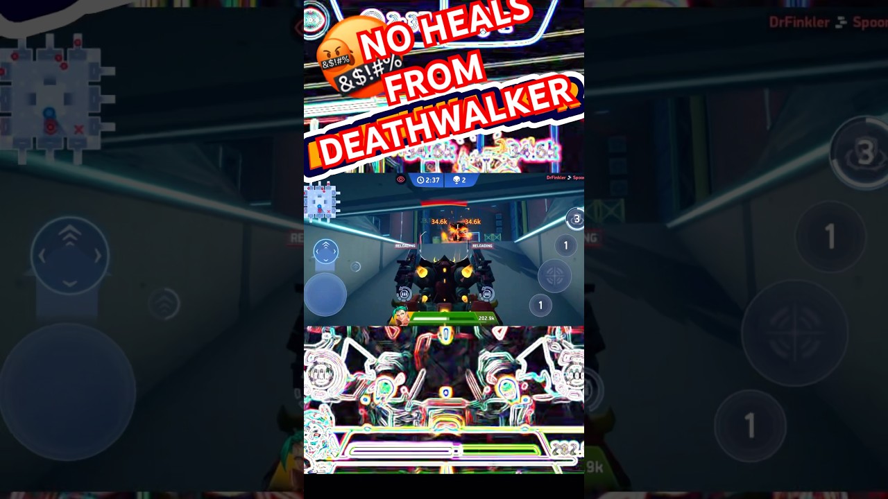 😡No Heals from Deathwalker! Mech arena