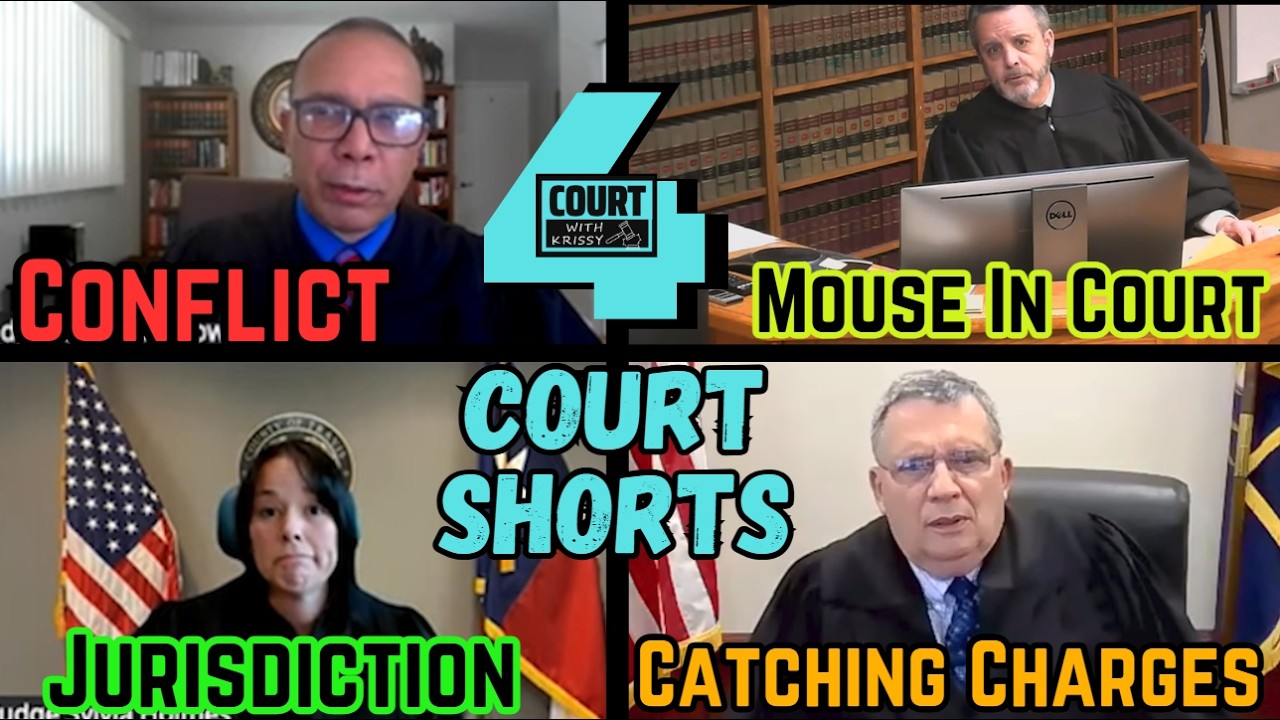 Courtroom Shorts * Big Attorney Conflict * Mouse In Zoom Court * Chef Pro Se * Catching Charges