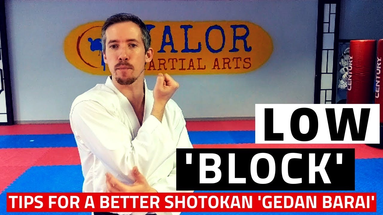 Low Block / Gedan Barai Tutorial | Shotokan Karate Techniques