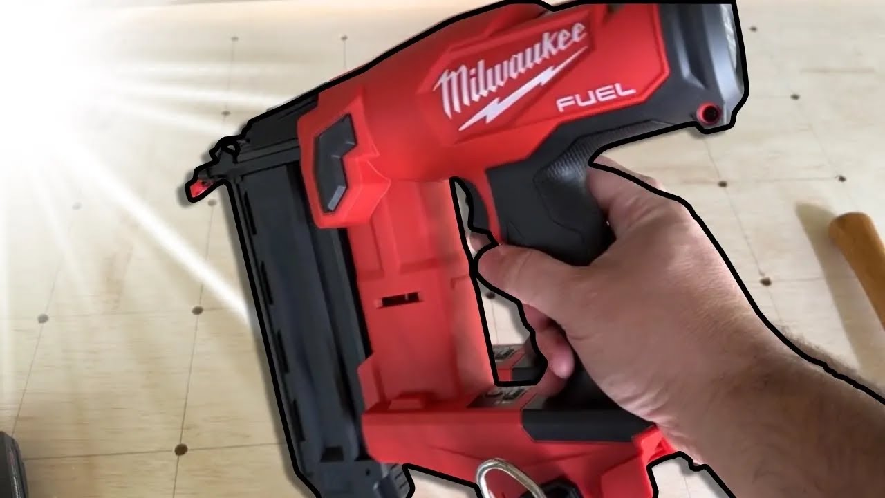 Nail Every Project: Milwaukee 18-Gauge Brad Nailer!
