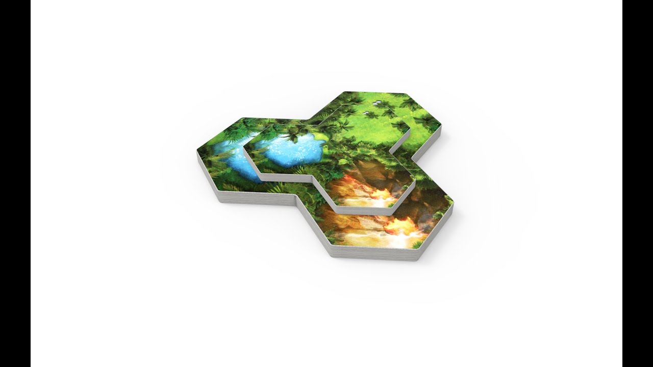 TALUVA DELUXE (Ferti Games) - Comparaison des 2 Versions