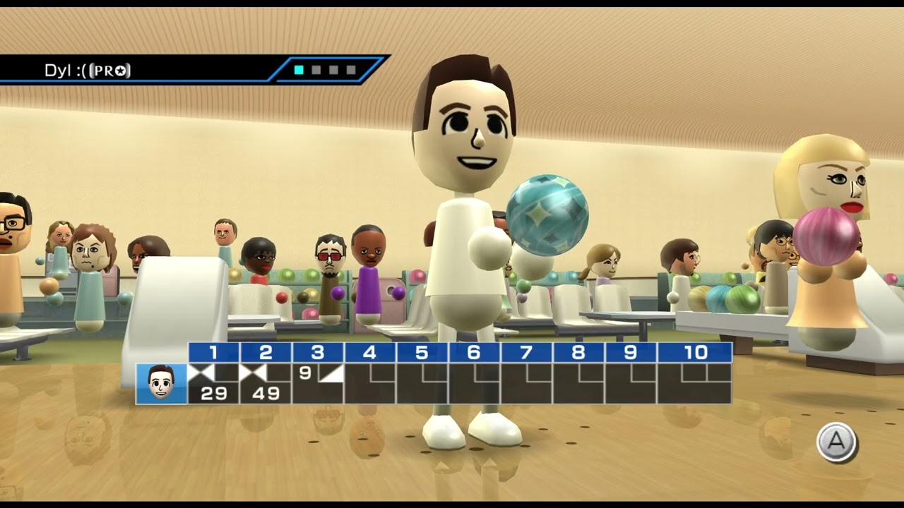 Wii Sports - Bowling - Ep. 44