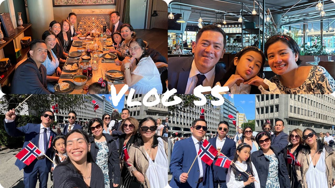 NORWAY'S CONSTITUTIONAL DAY / 17TH OF MAY 2025/ VLOG 55 / FAMILEJACOB