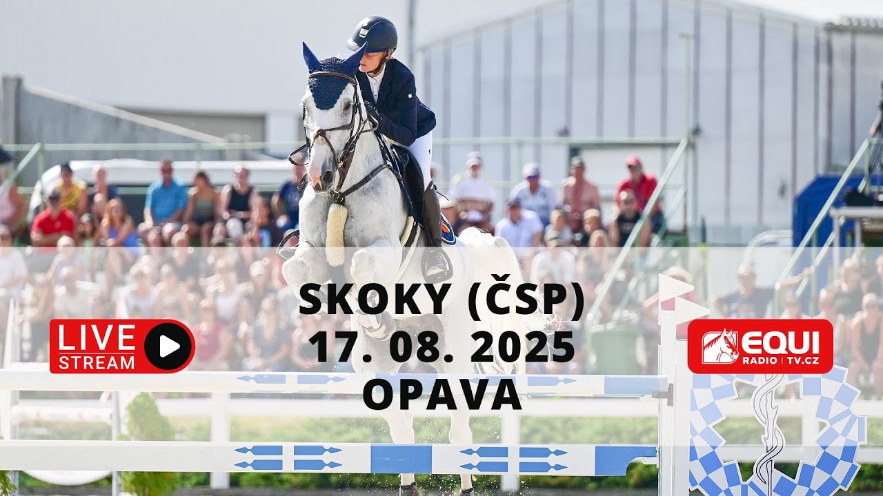 ŽIVĚ 🔴 | skoky ČSP Opava – 17. 8. 2025