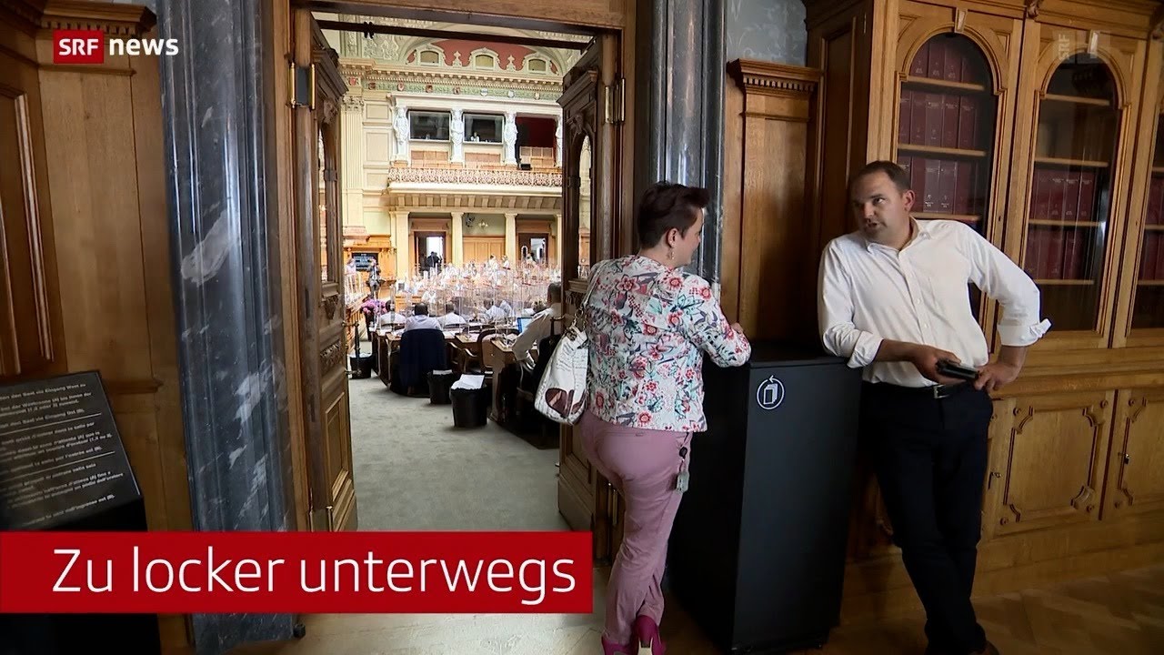 In Bundesbern fallen die Masken