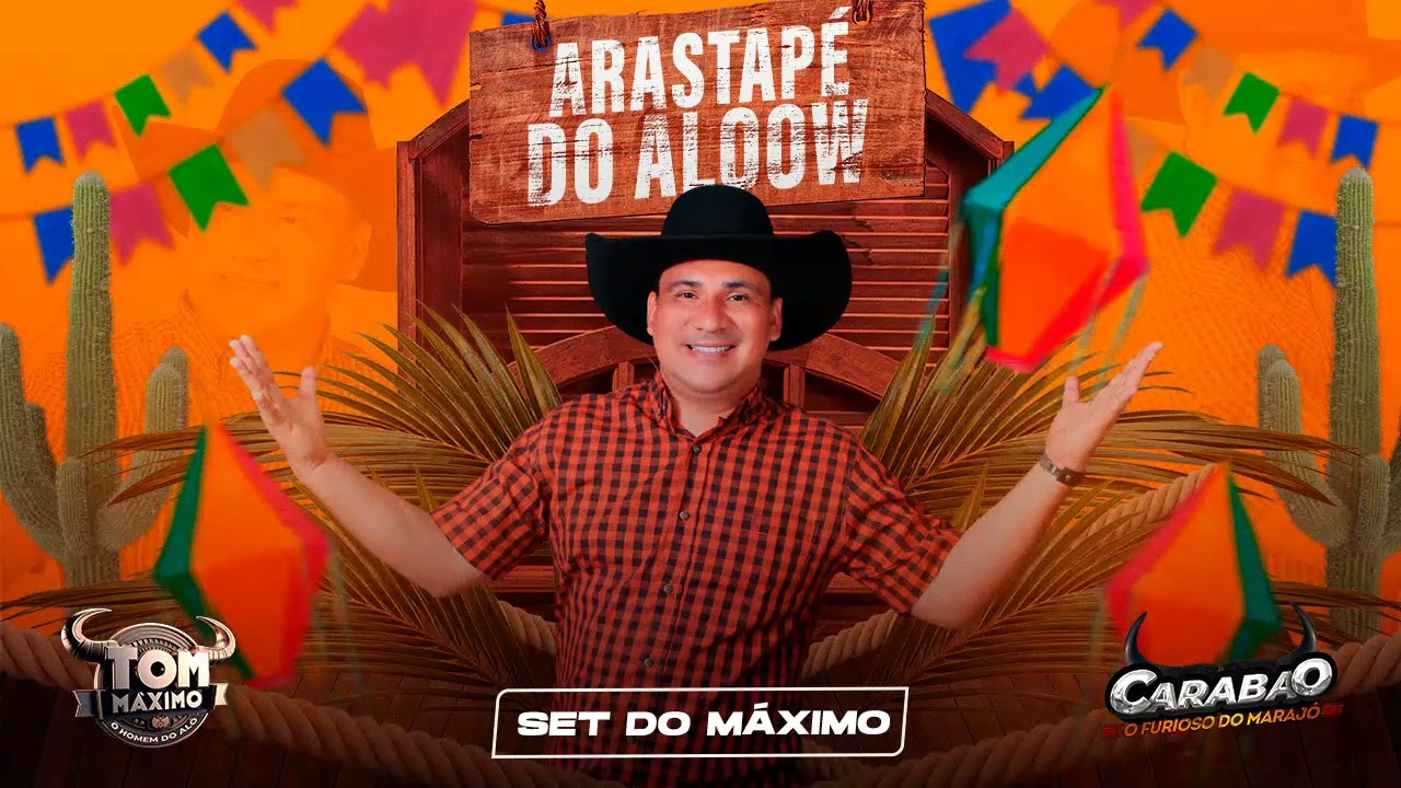 CARABAO ARRASTA PÉ DO ALOW   DJ TOM