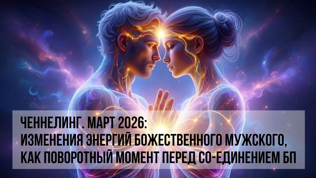 МАРТ 2026: ИЗМЕНЕНИЯ ЭНЕРГИЙ БОЖЕСТВЕННОГО МУЖСКОГО, КАК ПОВОРОТНЫЙ МОМЕНТ ПЕРЕД ВОССОЕДИНЕНИЕМ БП