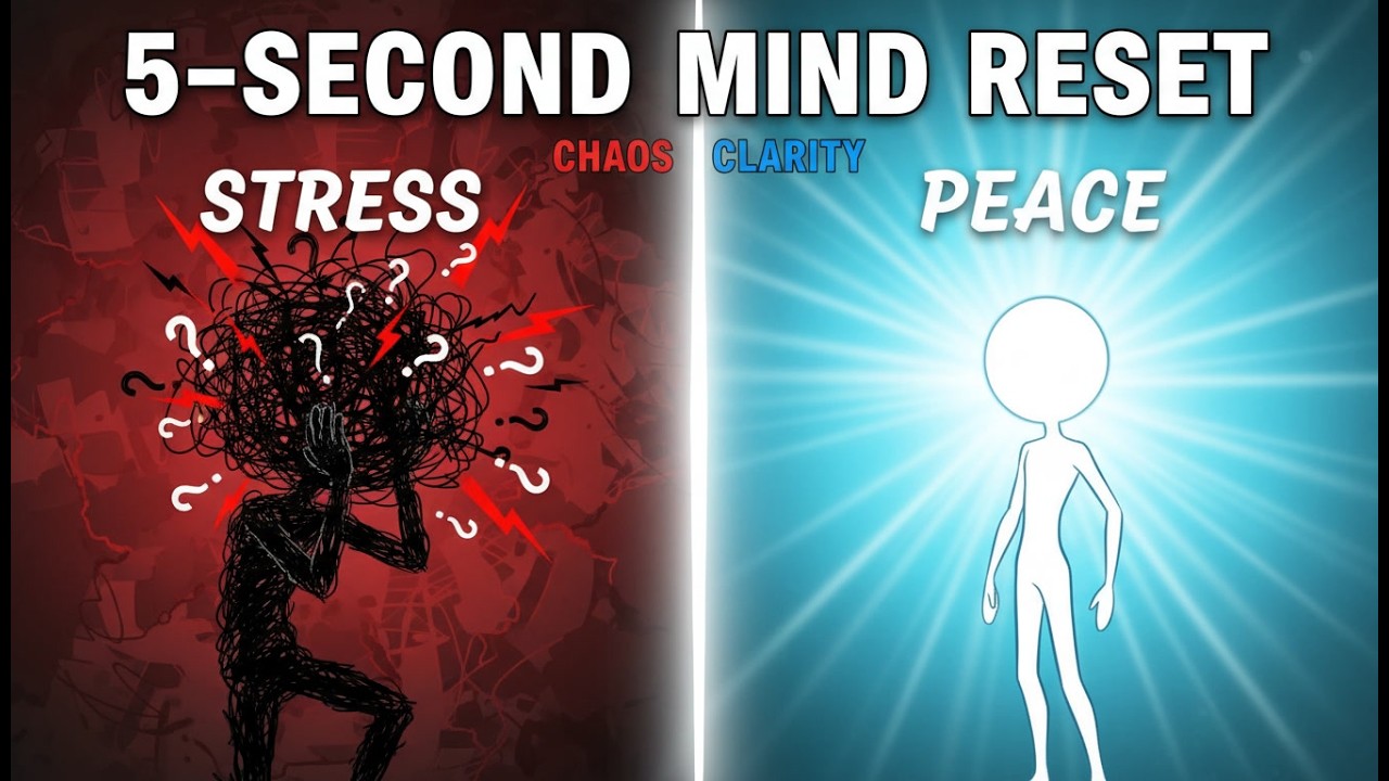 5-Second Mind Reset: INSTANT Calm for Overthinking (Psychology Backed)