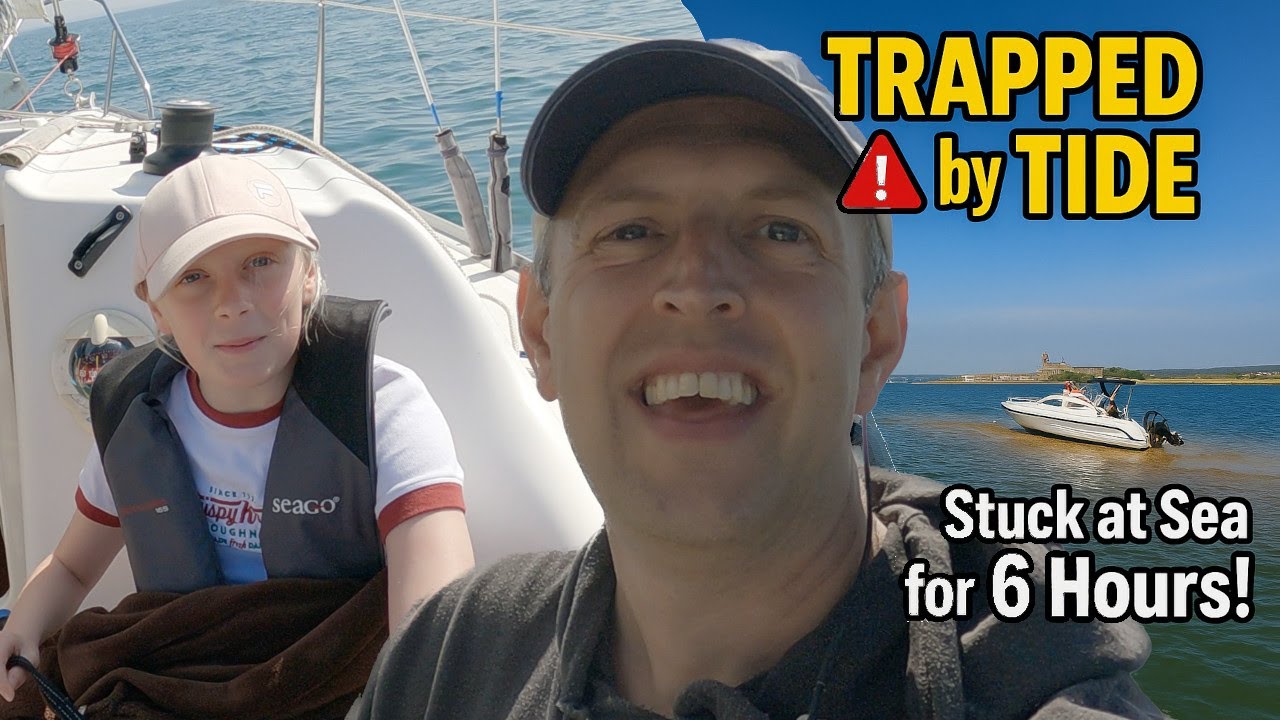 Beached Boats & Ripping Tides – Our Sailboat Gets Trapped Outside Christchurch Harbour