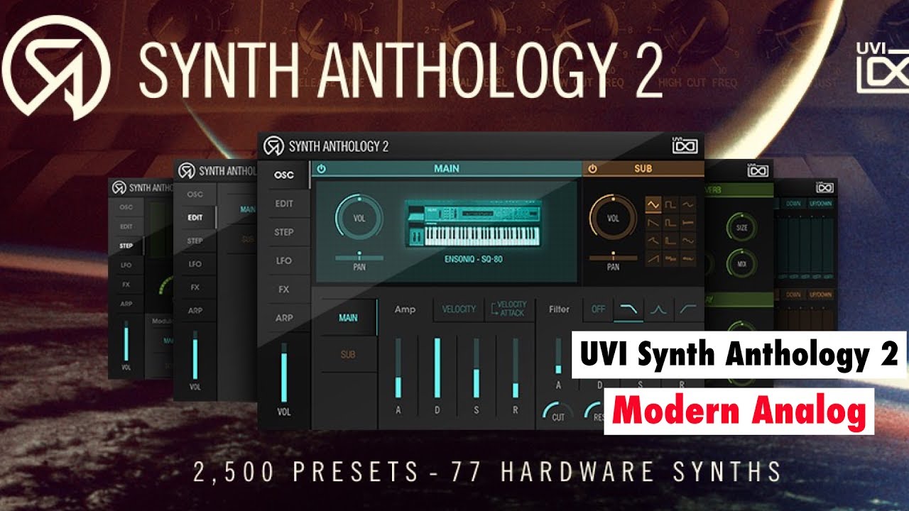 UVI Synth Anthology 2: Modern Analog Sounds