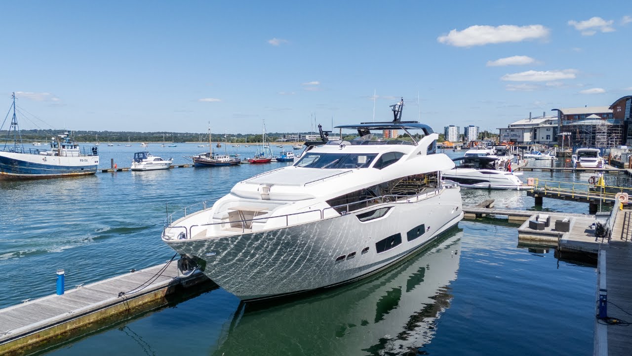 The All-New 2025 Sunseeker 95 Yacht ✨