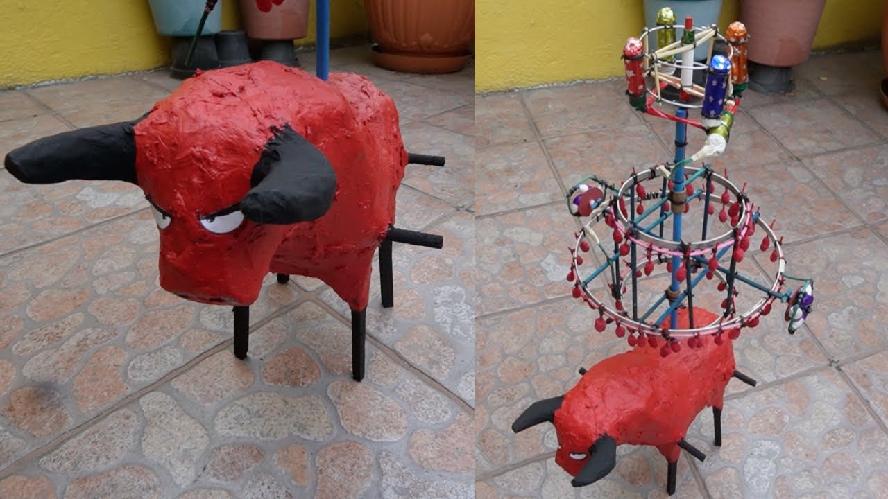 ELABORANDO TORITO PIROTECNICO CON COHETE GARAPIÑADO  (pirotecnia mexicana)