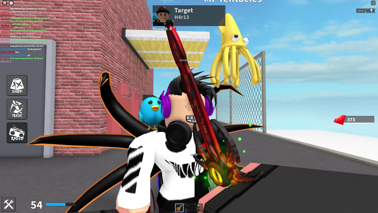 KAT ROBLOX crescendo & shotgun knife (gameplay)