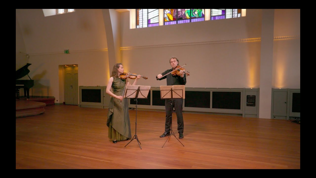W. A. Mozart, Duo for Violin and Viola, K.423. Maryana Osipova & Dmitry Hahalin